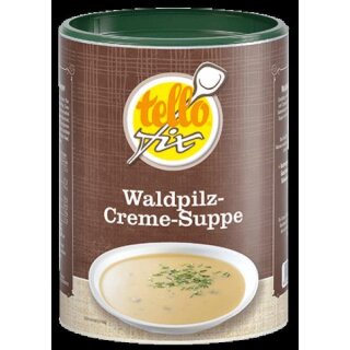 tellofix wild mushroom cream soup 500g 5,5l