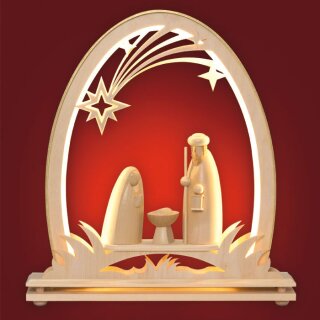 Natività di Cristo - arco in seta