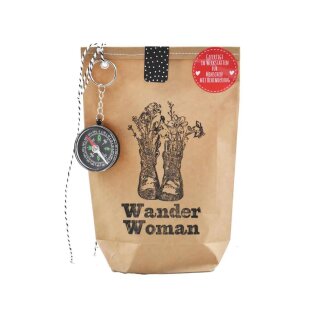 Borsa delle meraviglie Wanderer Woman per gli amanti della natura