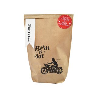 Born to Ride goodie bag for motorcyclists
