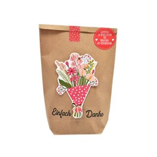 Just thank you wonder bag with flower seeds