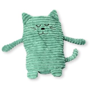 Heat pad - cat turquoise, 17 x 26 cm