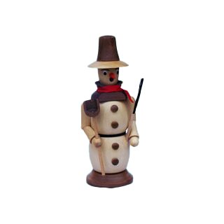 Smoking man - snowman