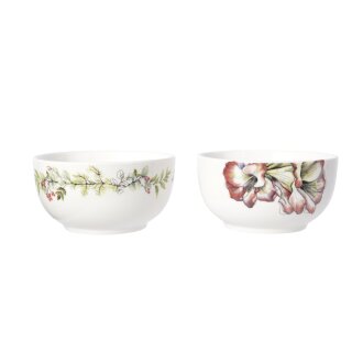 Porcelain bowl, set of 2