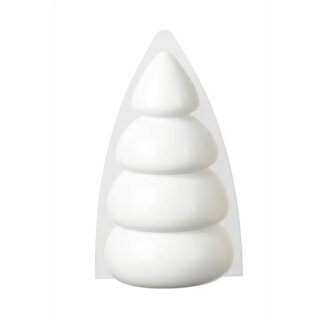 Tree half with glass for arcs series 700 - white, 17 cm