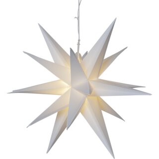 LED outdoor star - Alice, white