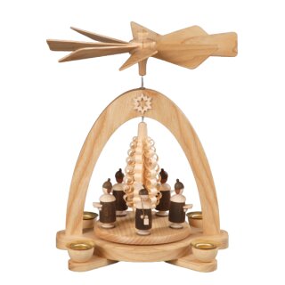 Pyramid - natural, currant with cap and chip tree