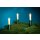 NARVA luci fiabesche con mini candele ad albero - 30 mini candele ad albero, bianco