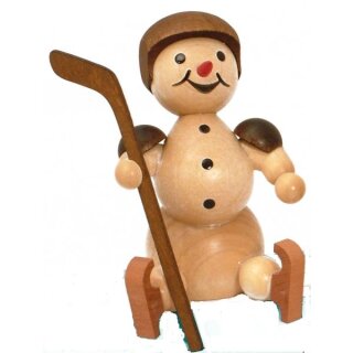 Casco sostitutivo del giocatore di hockey su ghiaccio con pupazzo di neve