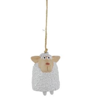 Bell - sheep, ceramic