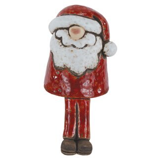 Edge seater - ceramic Santa Claus