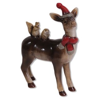 Christmas deer, 20 cm