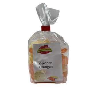 Citronové a pomerančové bonbony 125 g