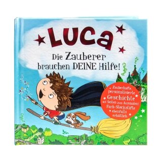 Persönliches Weihnachtsbuch - Luca