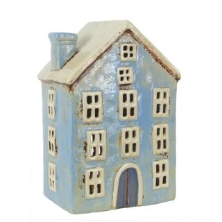 Lantern - House, gray-blue
