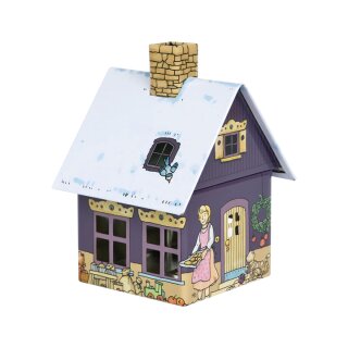 Smoking house with integrated incense candle holder Christmas bakery