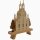 Lámpara de pie 3D - Iglesia de Nuestra Señora con faroles, original de Erzgebirge