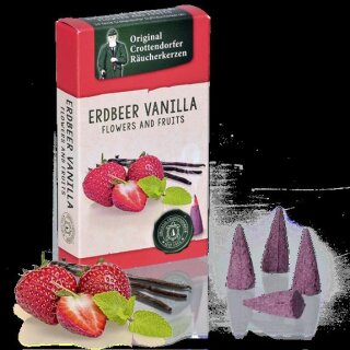 Räucherkerzen - Erdbeer-Vanille