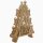 Lampada da terra 3D - Chiesa con abeti e cervi, originale Erzgebirge
